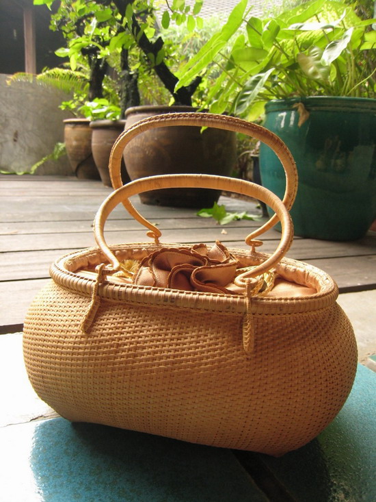 タイ工芸品の極みプラニー工房の竹籠バッグ入荷のお知らせ！: Muraka's 